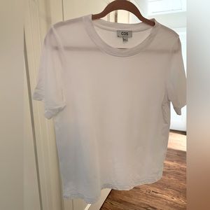 COS Regular Fit T Shirt S White